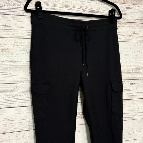 🍗 Time & Tru Black Lounge Pants Large - Picture 3 of 4